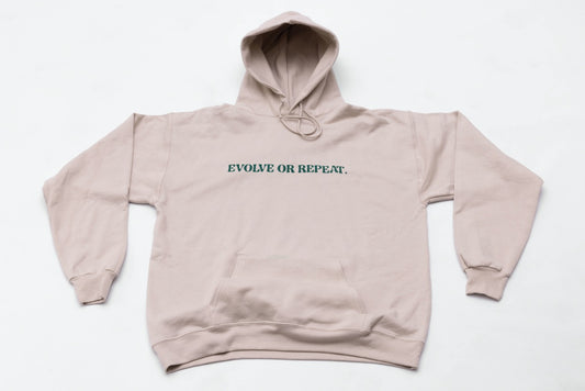 Recycled "Evolve or Repeat" Hoodie